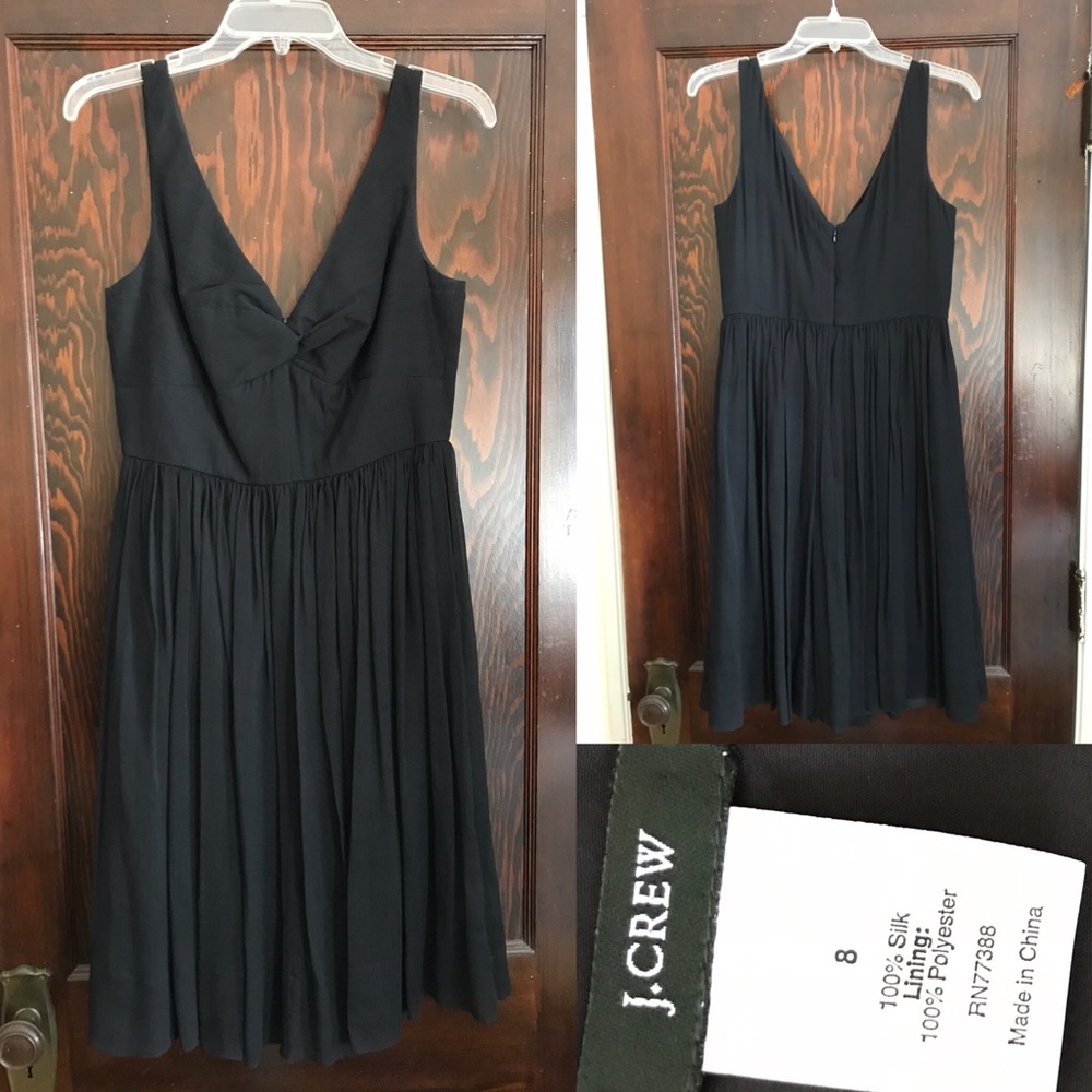 Little black dress! Flowy, deep v